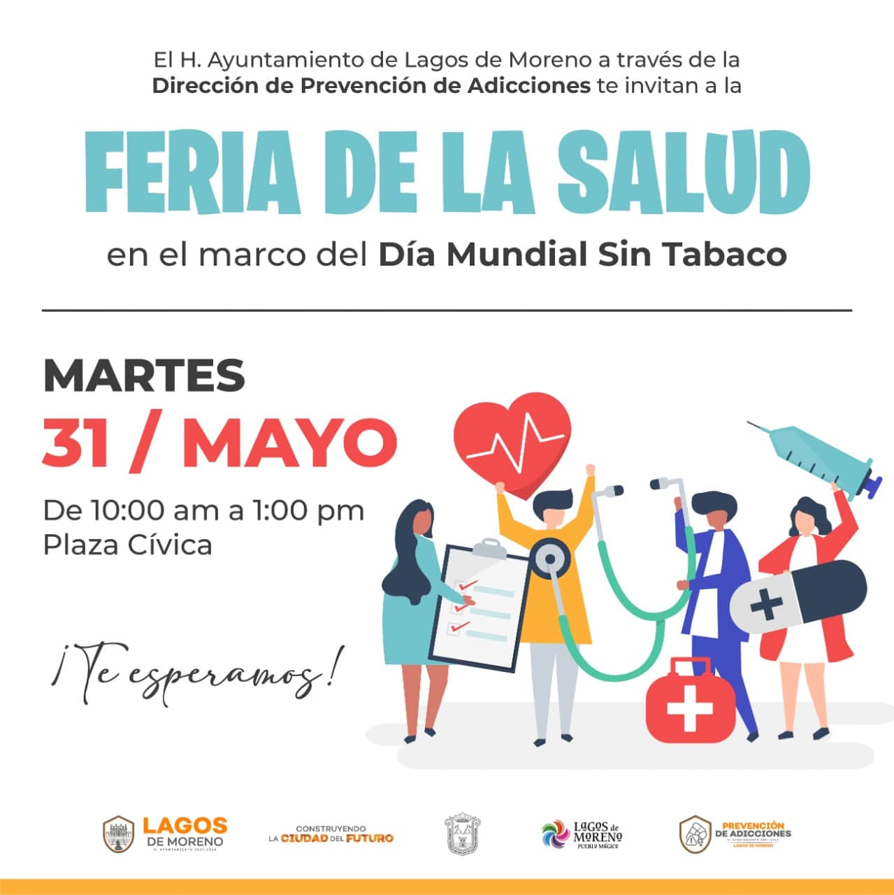 Invita Prevención De Adicciones A “feria De La Salud” En El Marco Del Día Mundial Sin Tabaco 2728